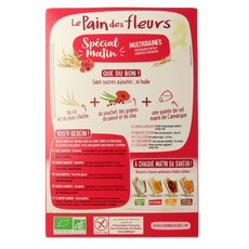Pain Des Fleurs Special matin meergranen ontbijtcrackers bio 230 Gram