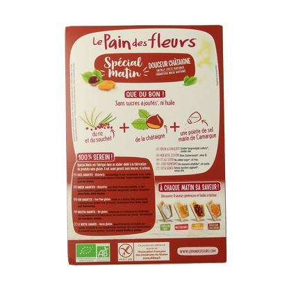Pain Des Fleurs Special matin kastanje ontbijtcrackers bio 230.00 Gram