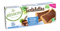 Bisson Gevulde hazelnoot chocolade tartelettes bio 150 Gram