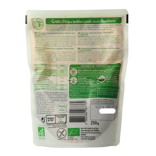 Ma Vie Sans Gnocchi Napolitana glutenvrij bio 250 Gram
