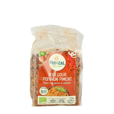 Primeal Bulgur met paprika en Spaanse peper bio 300.00 Gram