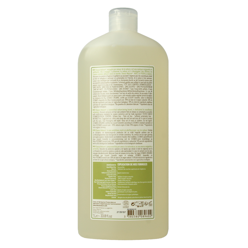 Douce Nature Douchemelk zoete amandel bio 1 Liter