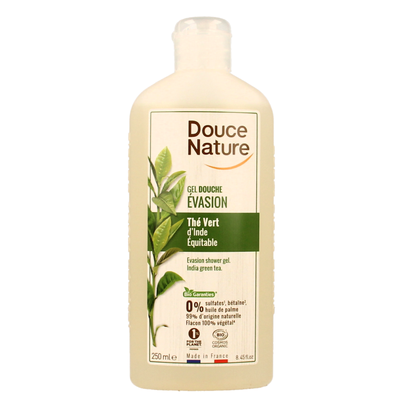 Douce Nature Douchegel evasion groene thee bio 250 Milliliter