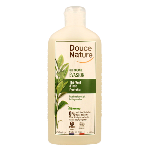 Douce Nature Douchegel evasion groene thee bio 250 Milliliter