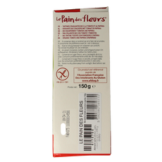 Pain Des Fleurs Aperitif crackers tomaat paprika glutenvrij bio  150 Gram