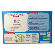 Pain Des Fleurs Krokante crackers boekweit zoutloos glutenvrij bio 300 Gram