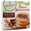 Bisson Gevulde koekjes hazelnoot choco bio 180.00 Gram