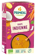 Primeal Indiase soep met rode linzen, kokos en curry bio 1.00 Liter