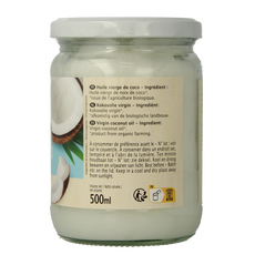 Primeal Kokosnoot olie bio 500.00 Milliliter