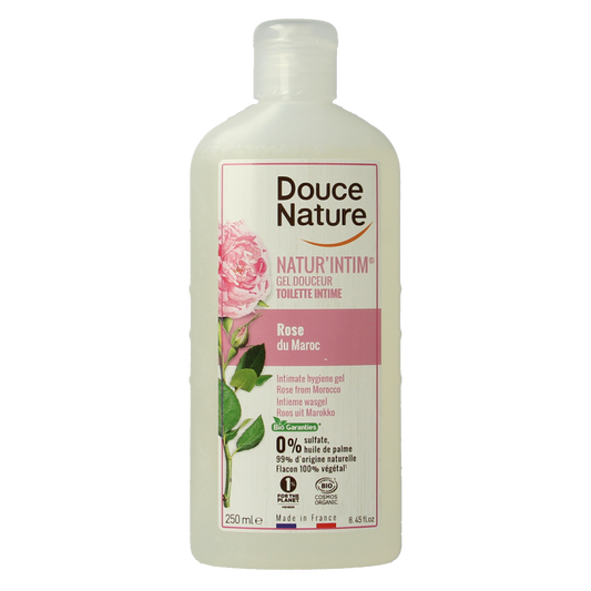 Douce Nature Natur intim intieme wasgel rose bio 250 Milliliter