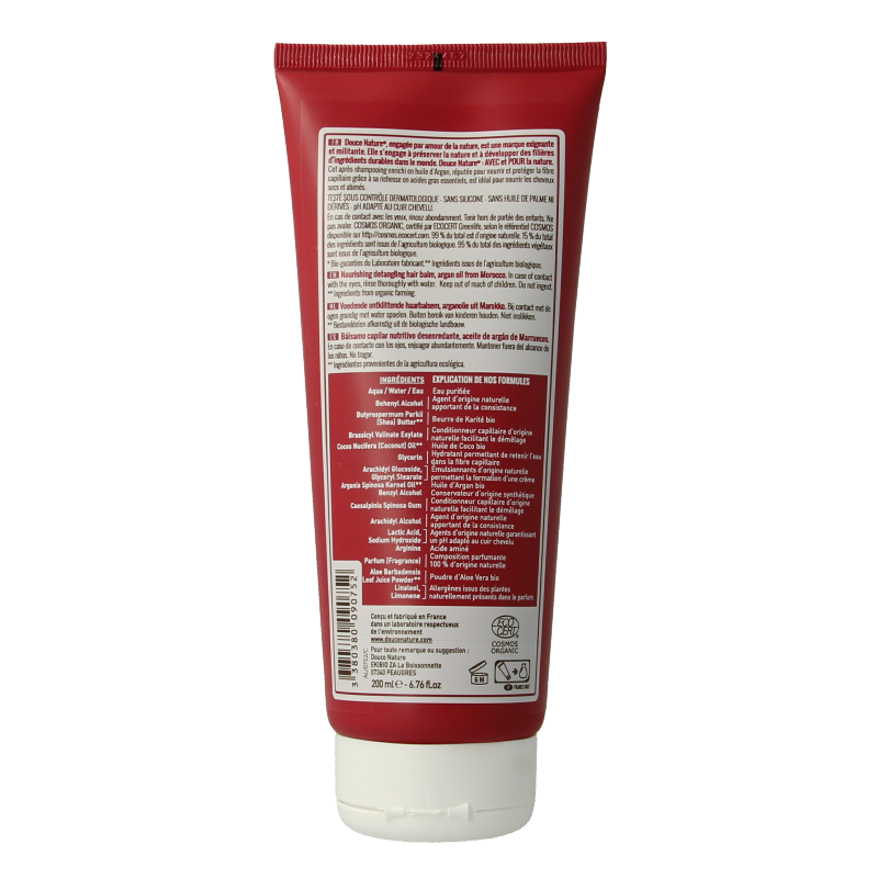 Douce Nature Conditioner droog/beschadigd haar arganolie bio 200 Milliliter