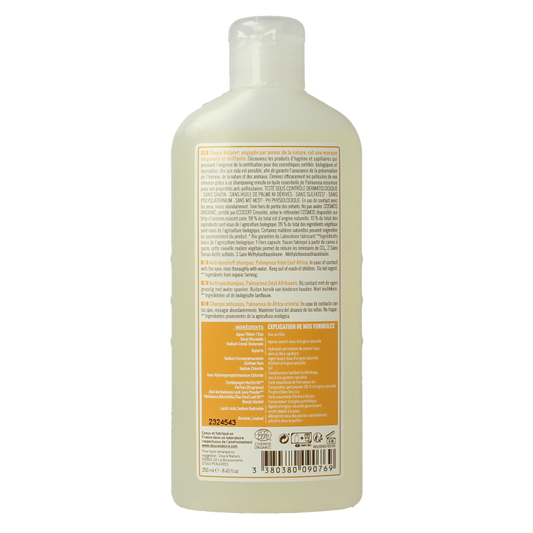 Douce Nature Shampoo anti roos palmarosa bio 250 Milliliter