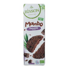 Bisson Chocolade zandkoekjes met stukjes chocola bio 150 Gram