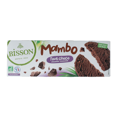 Bisson Chocolade zandkoekjes met stukjes chocola bio 150 Gram