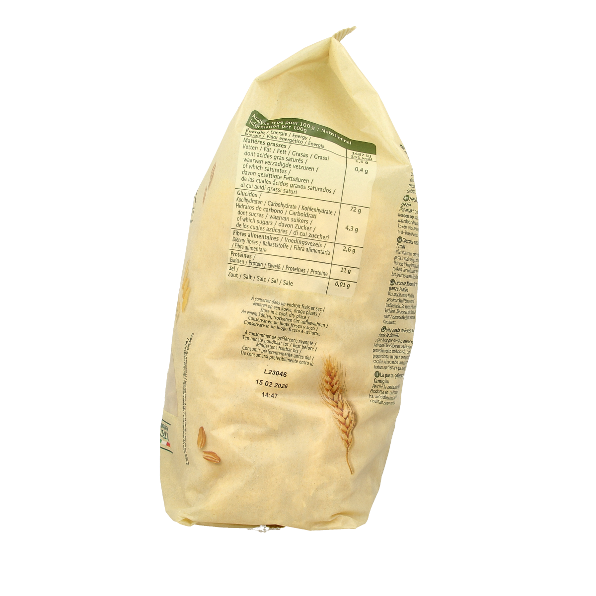 Primeal Fusilli spiralen familie bio 1.00 Kilogram