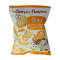 Pain Des Fleurs Chips met linzen en ui bio 50 Gram