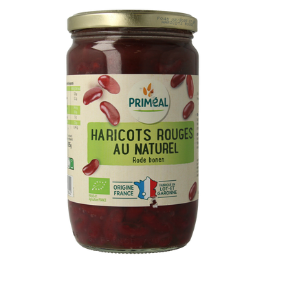 Primeal Rode bonen uit Frankrijk bio 660.00 Gram