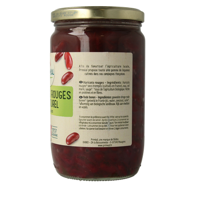 Primeal Rode bonen uit Frankrijk bio 660.00 Gram
