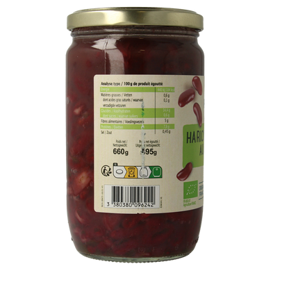 Primeal Rode bonen uit Frankrijk bio 660.00 Gram