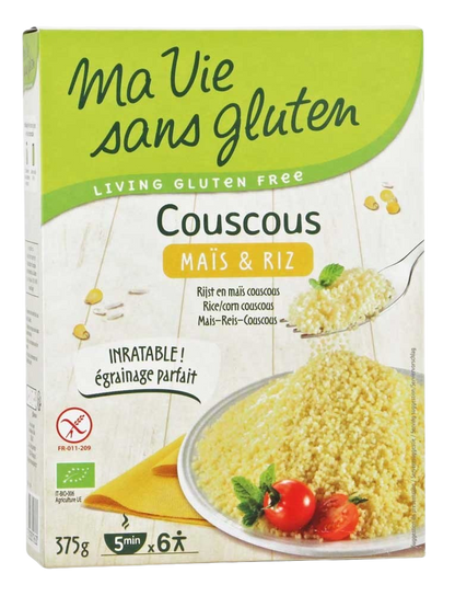 Ma Vie Sans Couscous van mais & rijst glutenvrij bio 375.00 Gram