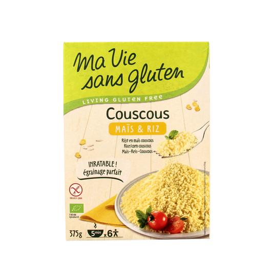 Ma Vie Sans Couscous van mais & rijst glutenvrij bio 375 Gram