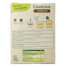 Ma Vie Sans Couscous 100% boekweit glutenvrij bio 375 Gram