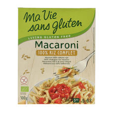 Ma Vie Sans Macaroni van volkoren rijst glutenvrij bio 500 Gram