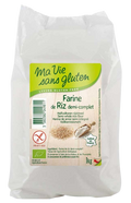Ma Vie Sans Rijstmeel halfvolkoren glutenvrij bio 1.00 Kilogram