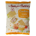 Pain Des Fleurs Salty snack uiencrackers glutenvrij bio 75 Gram