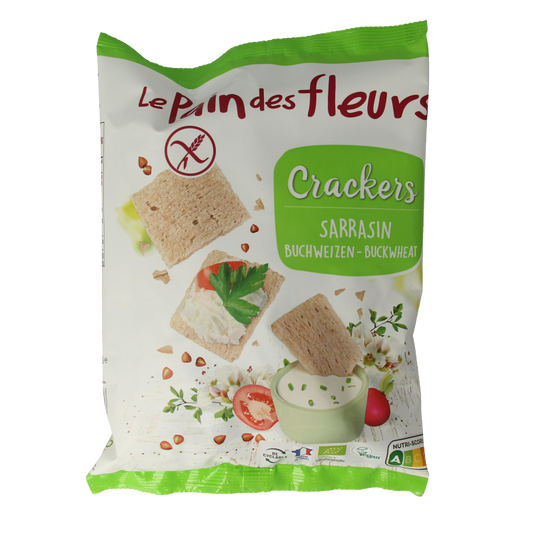 Pain Des Fleurs Salty snack boekweit bio 75 Gram