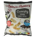 Pain Des Fleurs Crousty chips peper glutenvrij bio 75 Gram