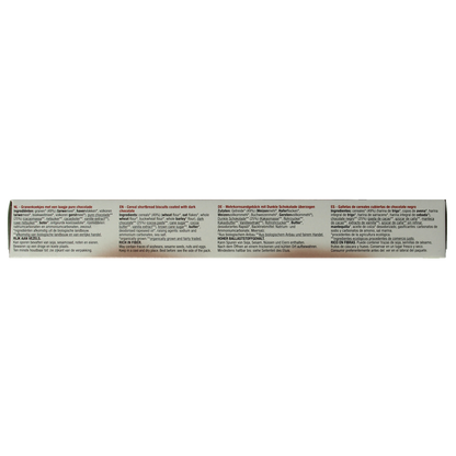 Bisson Pure chocolade frosted granenkoekjes bio 140 Gram