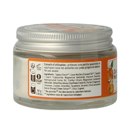 Douce Nature Deodorant balsem oranjebloesem bio 50 Gram