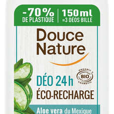 Douce Nature Deodorant aloe vera navulling 150 Milliliter