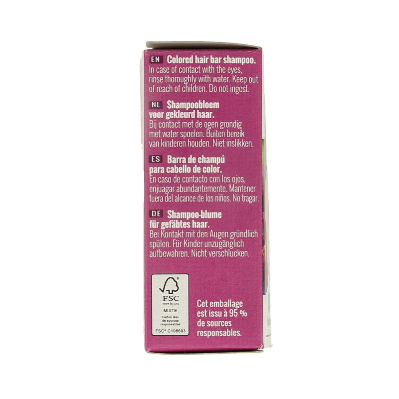 Douce Nature Shampoo bar gekleurd haar 85 Gram