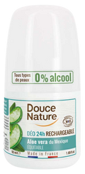 Douce Nature Deodorant roll on aloe hervulbaar 50 Gram