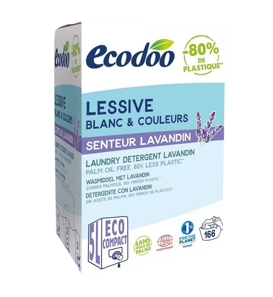 Ecodoo Wasmiddel vloeibaar lavendel 5 Liter