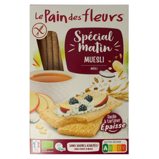 Pain Des Fleurs Special matin muesli ontbijtcrackers bio 230 Gram