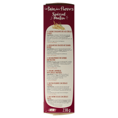 Pain Des Fleurs Special matin muesli ontbijtcrackers bio 230 Gram