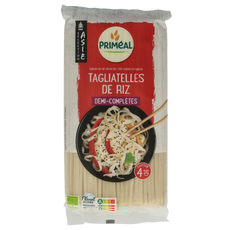 Primeal Rijstnoedels van halfvolkoren rijst bio 400.00 Gram