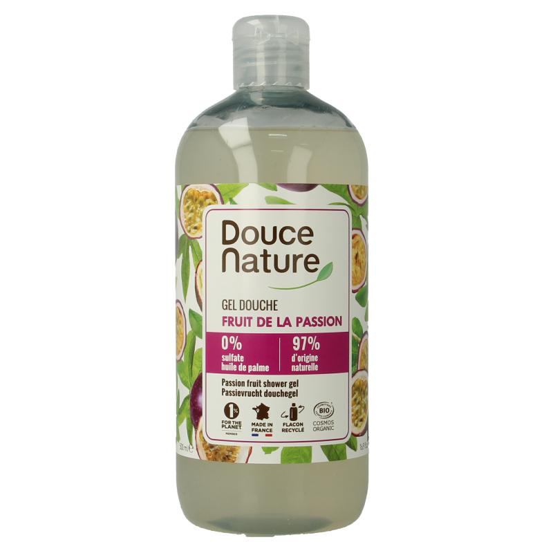 Douce Nature Douchegel passiefruit 500 Milliliter