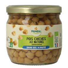 Primeal Kikkererwten zonder toegevoegd zout bio 330 Gram