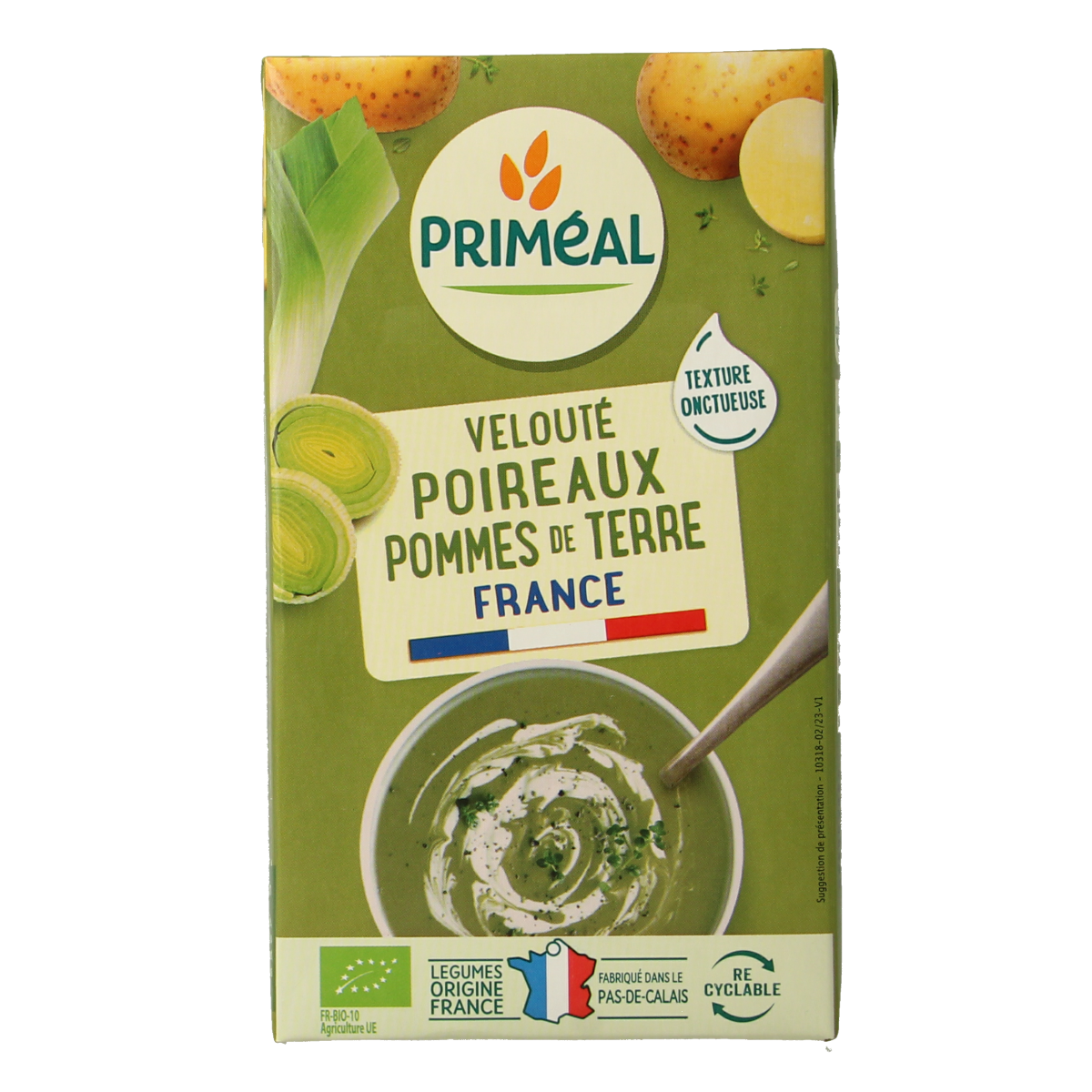 Primeal Aardappelsoep romig bio 1.00 Liter