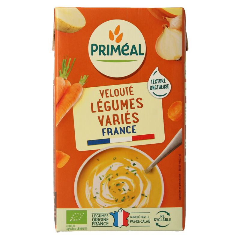 Primeal Groentecremesoep bio 1.00 Liter