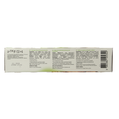 Bisson Choco hazelnoot cookies bio 175 Gram
