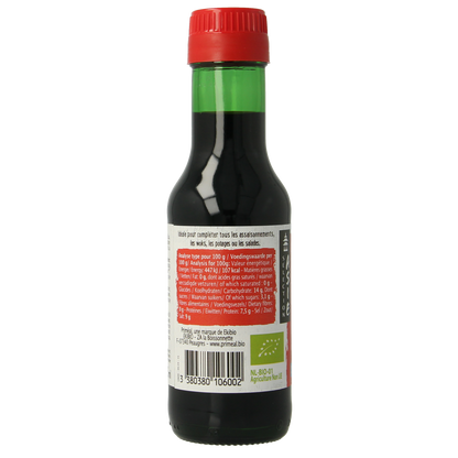 Primeal Sojasaus 30% minder zout bio 125.00 Milliliter