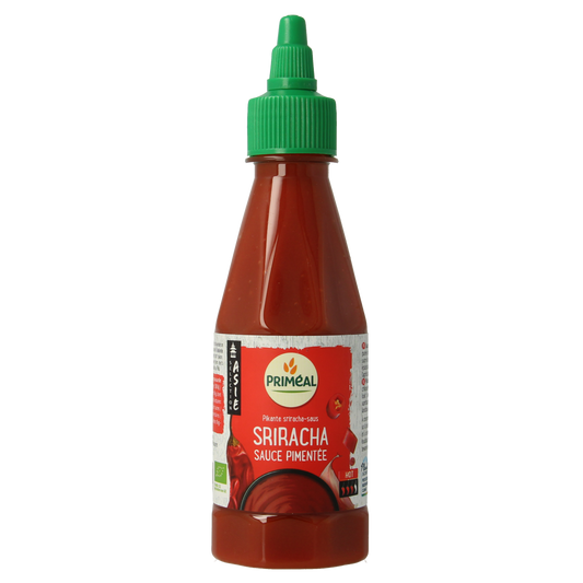 Primeal Chilisaus sriracha pittig bio 250.00 Gram