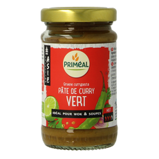 Primeal Groene curry pasta bio 120.00 Gram