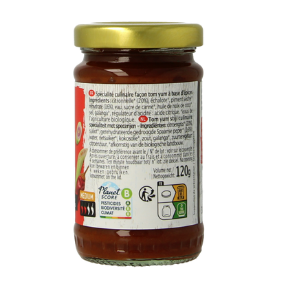 Primeal Tom yum pasta bio 120.00 Gram