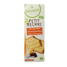 Bisson Petit beurre biscuit met chocolade bio 197 Gram